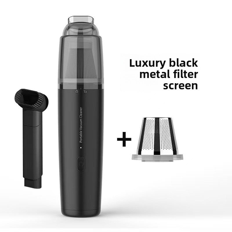 Wireless Portable Vacuum Cleaner - Cordless Mini Handheld Vacuum with Strong Suction & Brush Attachment | Car & Home Use