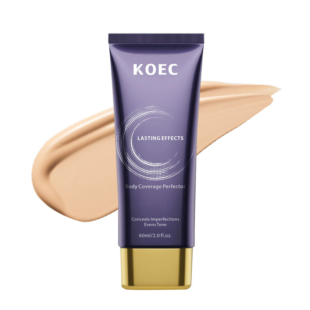 KOEC أداة مثالية لتغطية الجسم مع فرشاة | خافي عيوب للجسم بتغطية كاملة | يخفي الندوب والوشم والأوردة