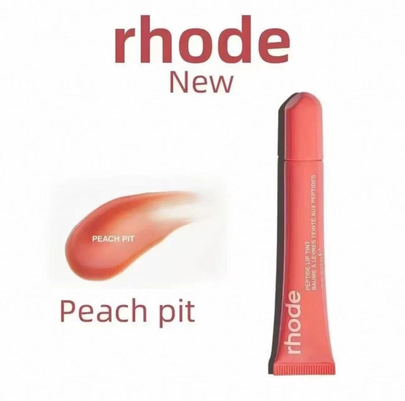 Rhode Peptide Lip Tint 10ml | Getönter Peptid-Lippenbalsam für hydratisierte, glänzende Lippen | Mehrere Farbtöne