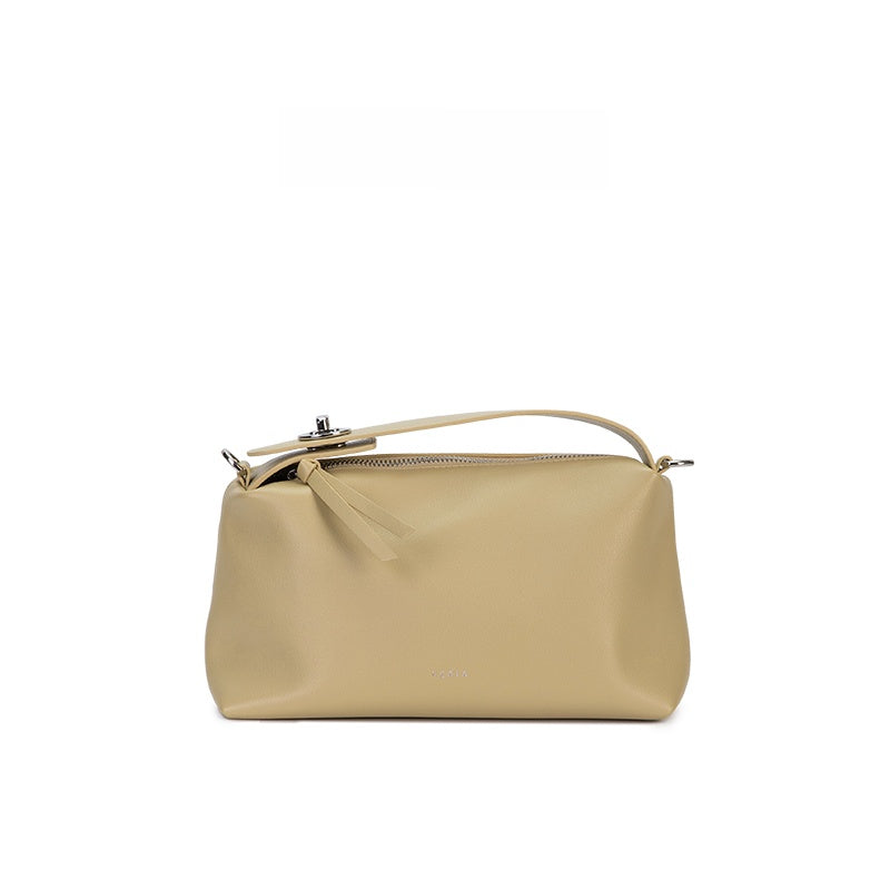 Pale Yellow Woven Leather Shoulder Bag - Intrecciato Basketweave Hobo Bag | Designer Style Slouchy Handbag