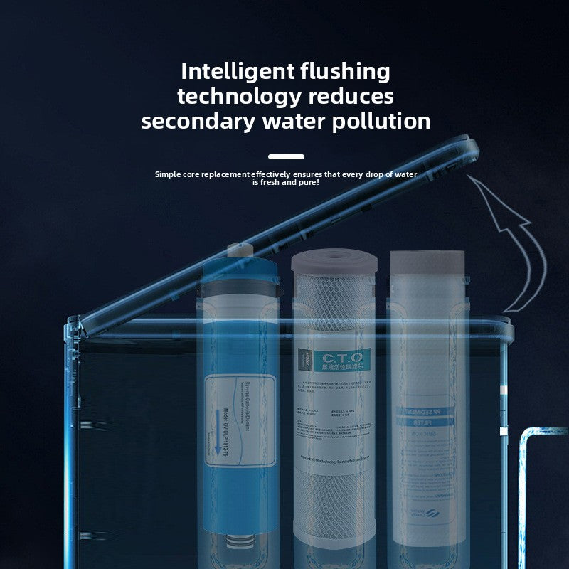 3-Stage RO Water Purifier System | PPC + RO + T33 Filter | Smart TDS Display Tankless Reverse Osmosis Water Filtration Machine