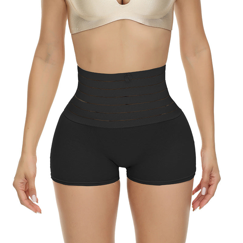 High Waist Tummy Control Shapewear Shorts for Women Slimming Waist Trainer Boyshorts Body Shaper Black Nude
