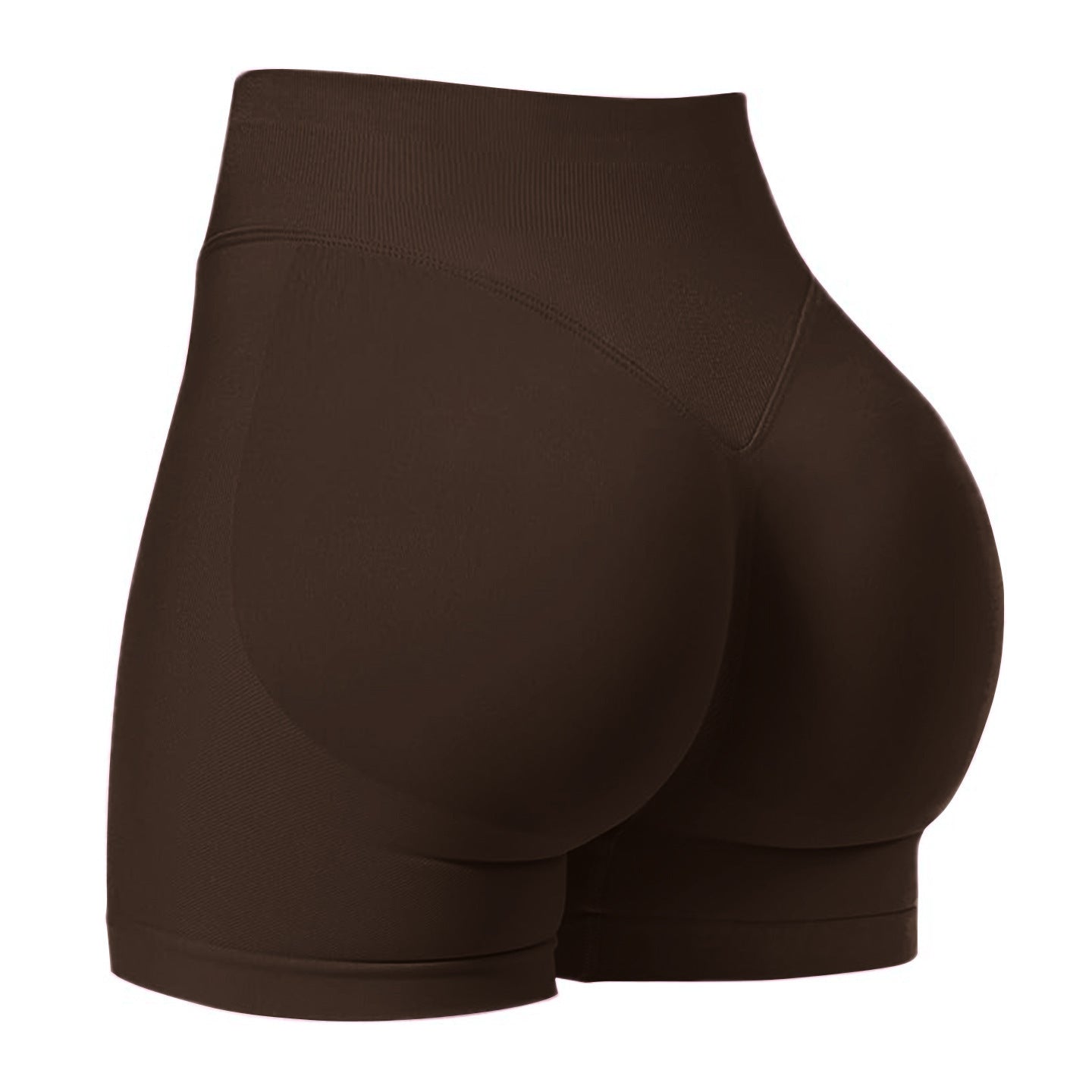 Pink Seamless Scrunch Booty Shorts | High Waist Butt Lifting Gym Shorts | Women's Workout Training Shorts