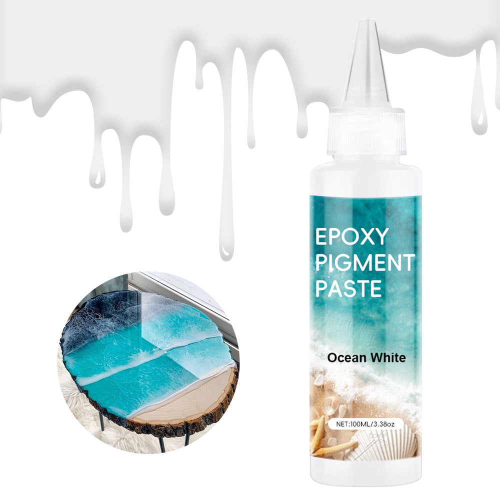 Epoxy Pigment Paste Jet Black 50ml | Highly Concentrated Resin Colorant | Art & Craft Epoxy Dye