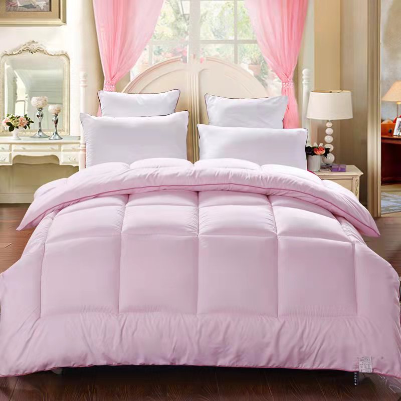 Luxury Fluffy White Comforter | Ultra-Soft Quilted Duvet Insert | All-Season Bed Comforter King Queen Full Twin