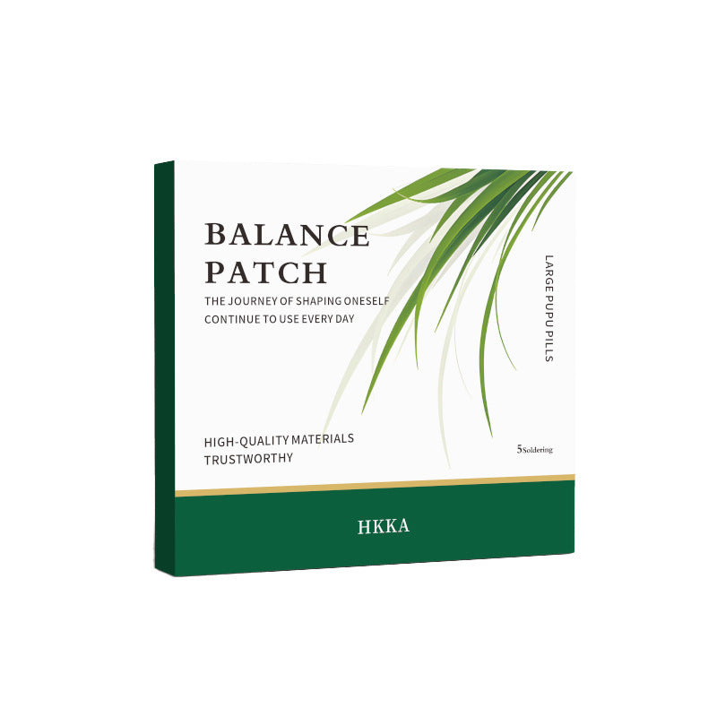 HKKA Balance Patch | Daily Body Shaping & Wellness Patch | High Quality Natural Herbal Slimming & Balance Patch ? 5 Pack