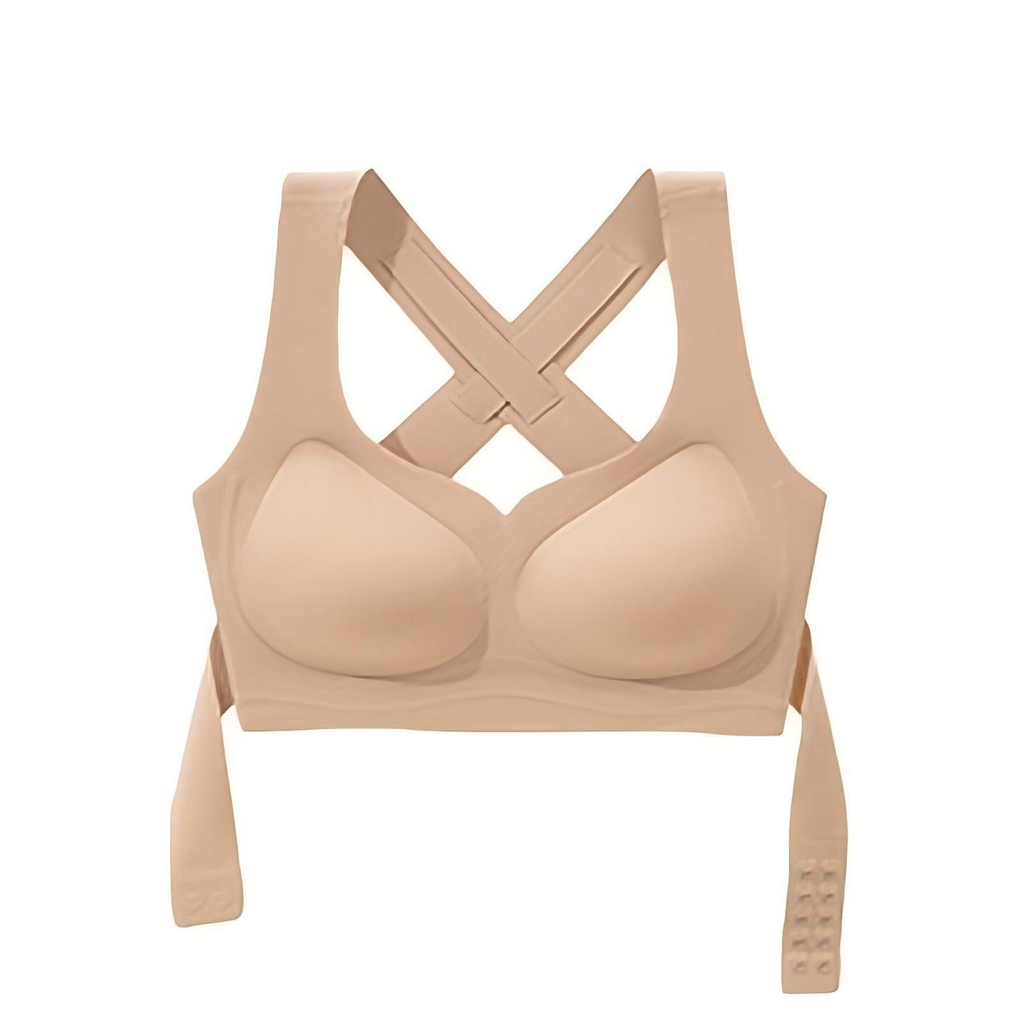Lifting Anti-Sagging Bra with Adjustable Front Buckle | Posture Correcting Push Up Wireless Bra for Women