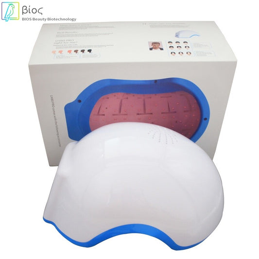 BIOS 80 Diodes Laser Hair Growth Helmet | Low Level Laser Therapy Cap | Hair Regrowth Treatment for Men & Women | Hair Loss Solution