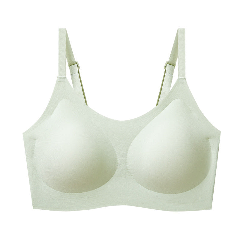Nahtloser, unsichtbarer Bralette für Damen | Ultraleichte Träger Kabelloser, glatter BH | Bügelloser, hautfarbener Komfort-BH