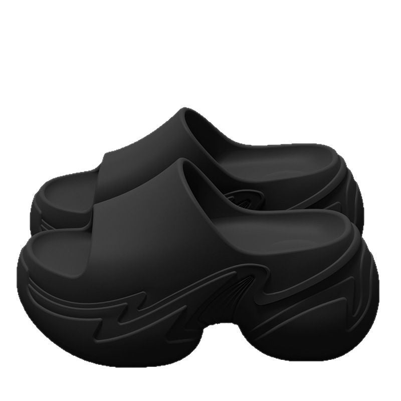 Thick Sole Cloud Slippers | 9CM EVA Anti-Slip Cartoon Platform Slides | Indoor Outdoor Unisex