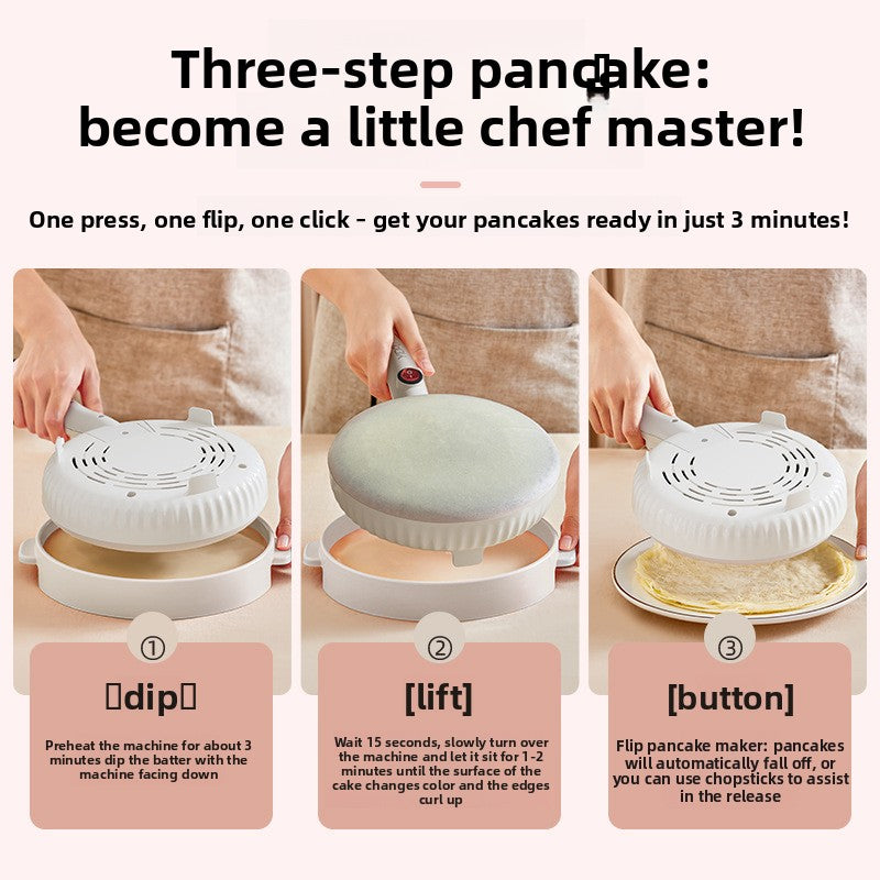 Electric Curved Non-Stick Crepe Maker | 3D Spherical Surface Pancake Baking Pan | Easy Release Thin Pancake & Crepe Machine