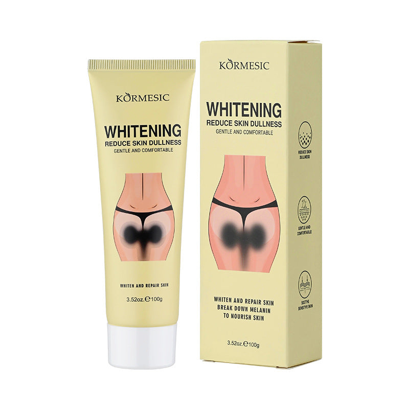 Kormesic Whitening Cream 100g Reduce Skin Dullness Brighten and Repair Intimate Areas Break Down Melanin Gentle Comfortable Formula for Sensitive Skin