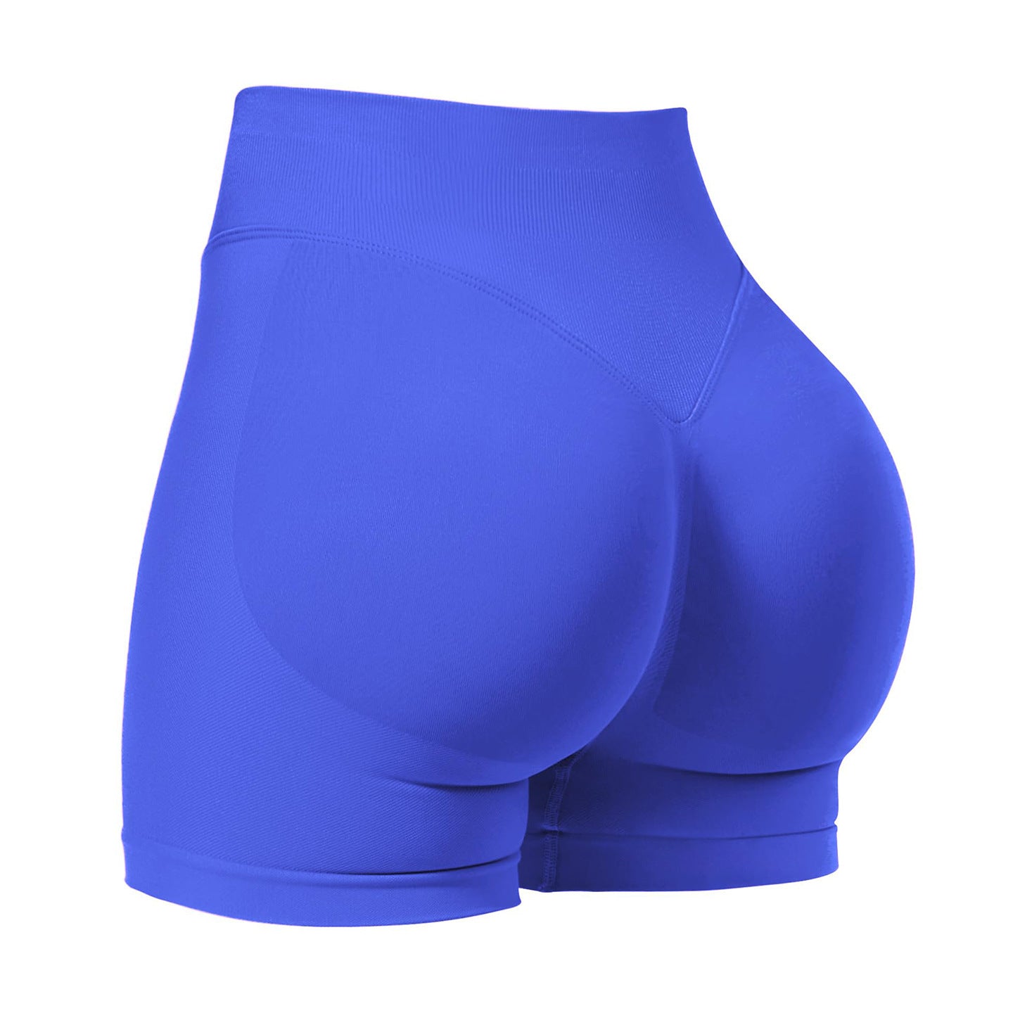 Pink Seamless Scrunch Booty Shorts | High Waist Butt Lifting Gym Shorts | Women's Workout Training Shorts