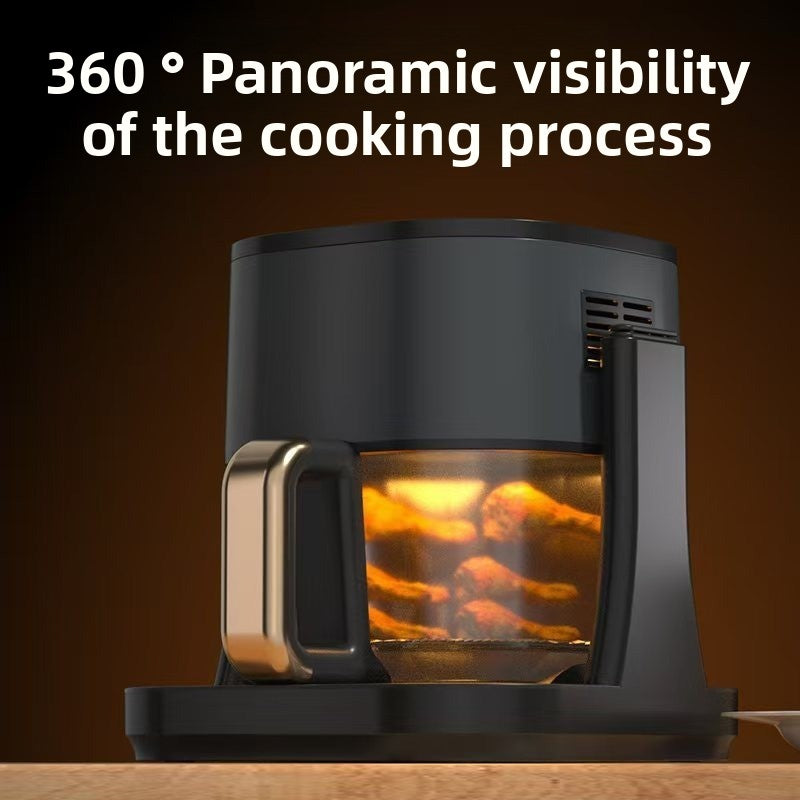 Cuocitore Elettrico Smart Portatile con Rotazione a 360° | Mini Pentola da Cucina con Controllo Touch | Elettrodomestico da Cucina Multifunzionale e Leggero