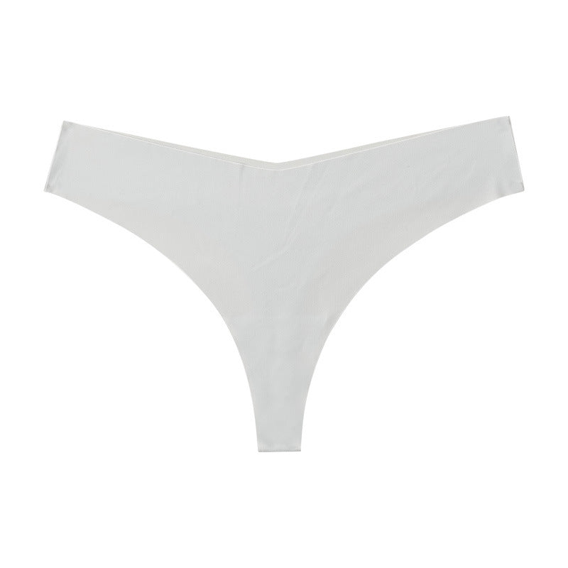 Nahtlose Tangas im 3er-Pack | Unsichtbare, weiche Stretch-Tangas | Bequeme Damen-Tangas für jeden Tag | Grau, Braun & Rosa 