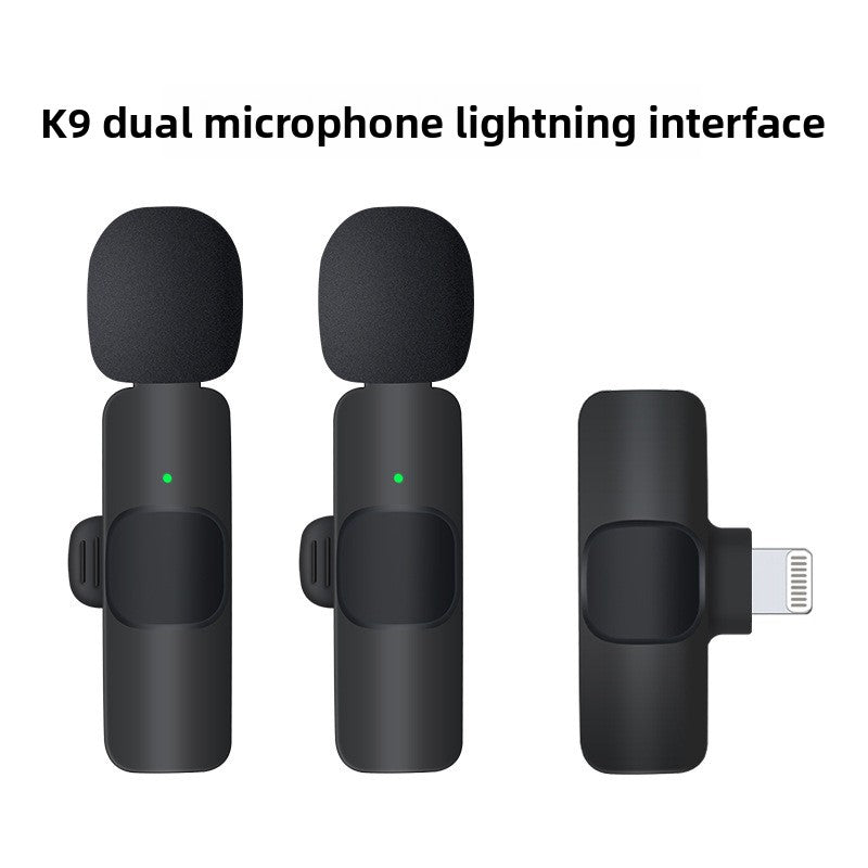 Wireless Lavalier Microphone Set for USB-C | 2 Clip-On Mics & Receiver | Plug & Play for Android, Phones & Laptops | Vlog, Interview & Content Creation
