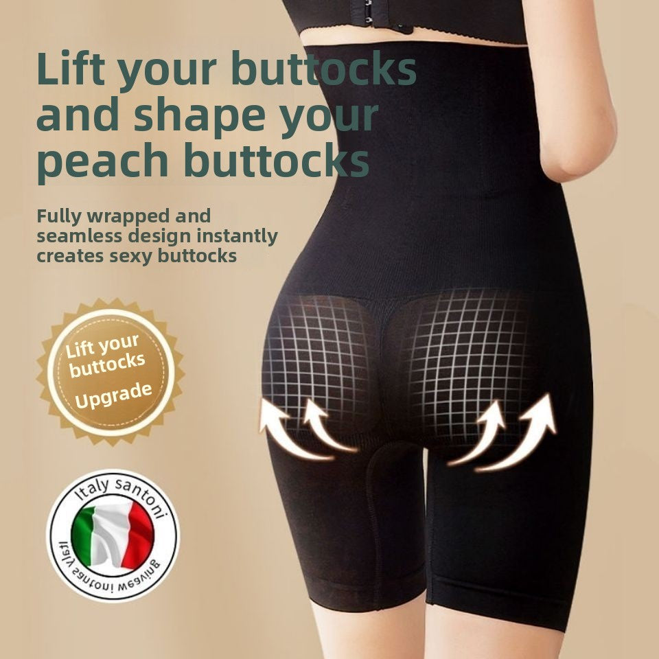 Steel Boned Shapewear Shorts | Anti-Roll High Waist Body Shaper