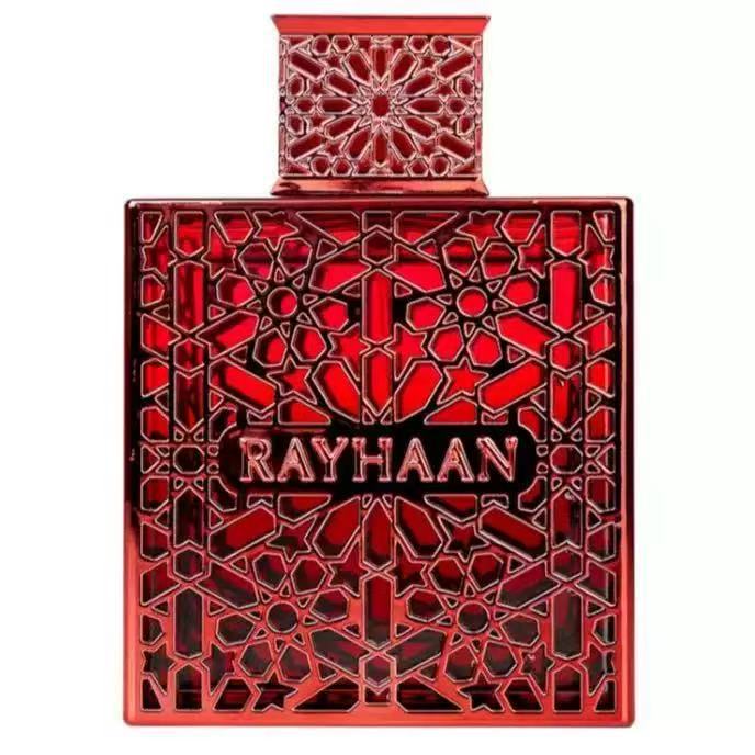 Rayhaan Perfume | Luxury Arabian Eau de Parfum | Gold Islamic Geometric Bottle | Long Lasting Oriental Fragrance for Men & Women