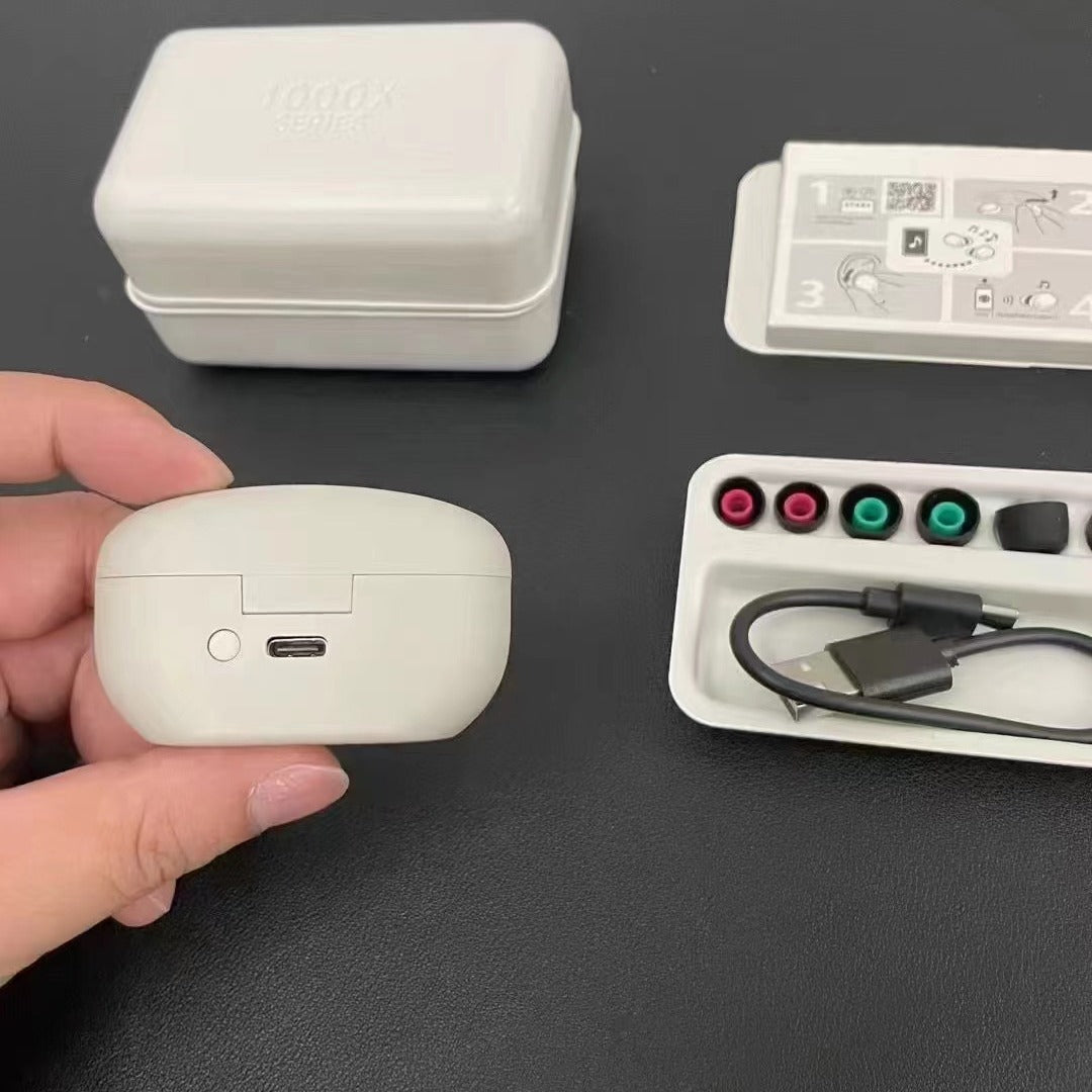 Sony WF-1000XM5 Wireless Earbuds Industry Leading ANC Active Noise Cancellation Bluetooth 5.3 LDAC Hi-Res Audio 8H Battery Multipoint Connection Speak-to-Chat for iPhone Android Silver White
