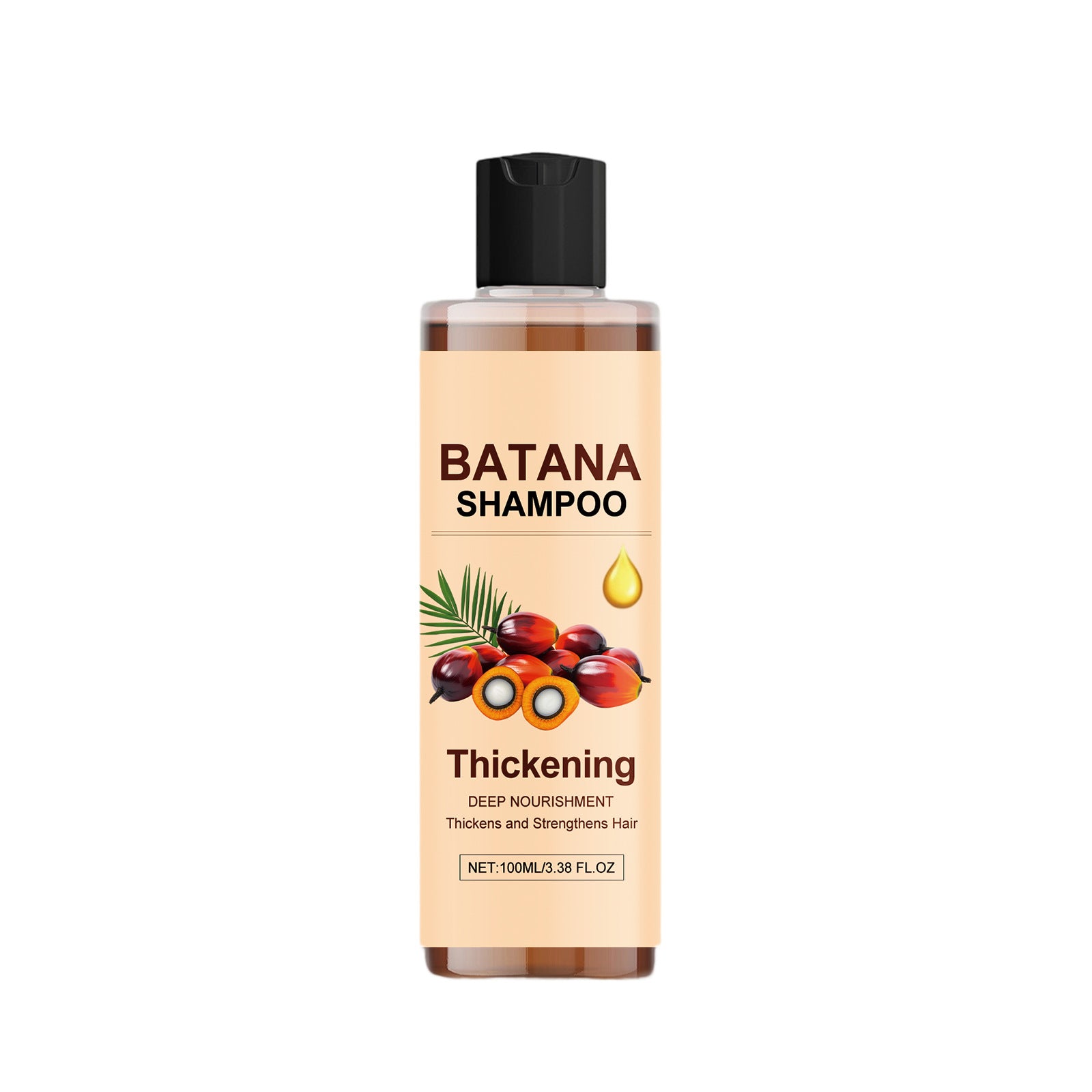 GleamXi Rosemary & Biotin Hydrolyzed Keratin Shampoo 100ml | Nourishing Hair Growth Shampoo for Damaged, Soft & Shiny Hair