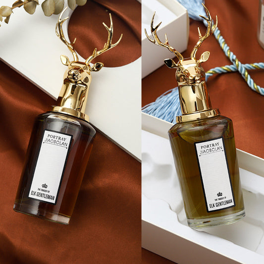Portray Jiaobolan The Tragedy of Elk Gentleman EDP 75ml | Oriental Fougere Men's Perfume | Brandy Tonka Bean Amber Fragrance