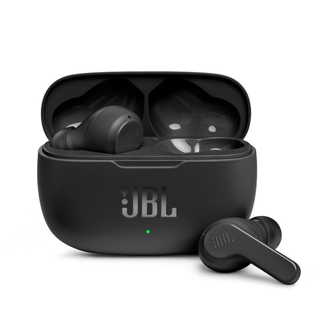 JBL Wireless Bluetooth Earbuds TWS True Wireless Stereo Deep Bass Sound Charging Case LED Battery Indicator Hands Free Calls Voice Assistant iPhone Android Music Sport Travel