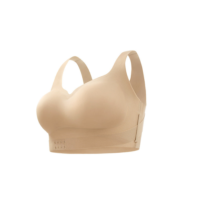 Lifting Anti-Sagging Bra with Adjustable Front Buckle | Posture Correcting Push Up Wireless Bra for Women