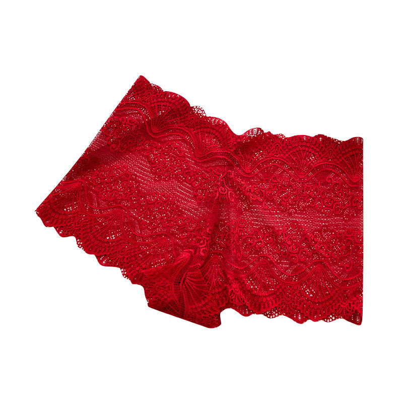 Schwarze Cheeky Panties für Damen | Transparente Unterwäsche aus floraler Spitze | Sexy High-Waist-Slips