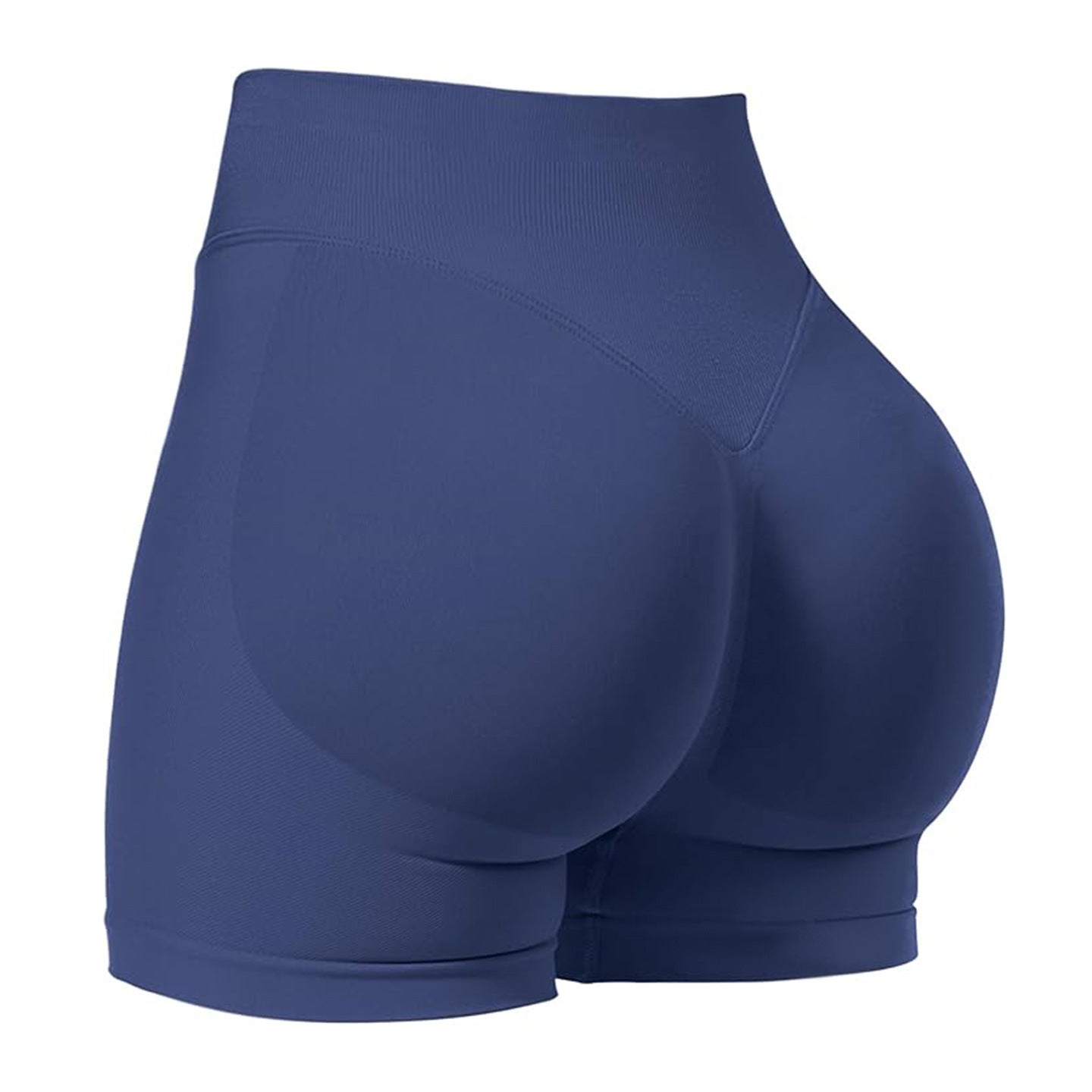 Pink Seamless Scrunch Booty Shorts | High Waist Butt Lifting Gym Shorts | Women's Workout Training Shorts