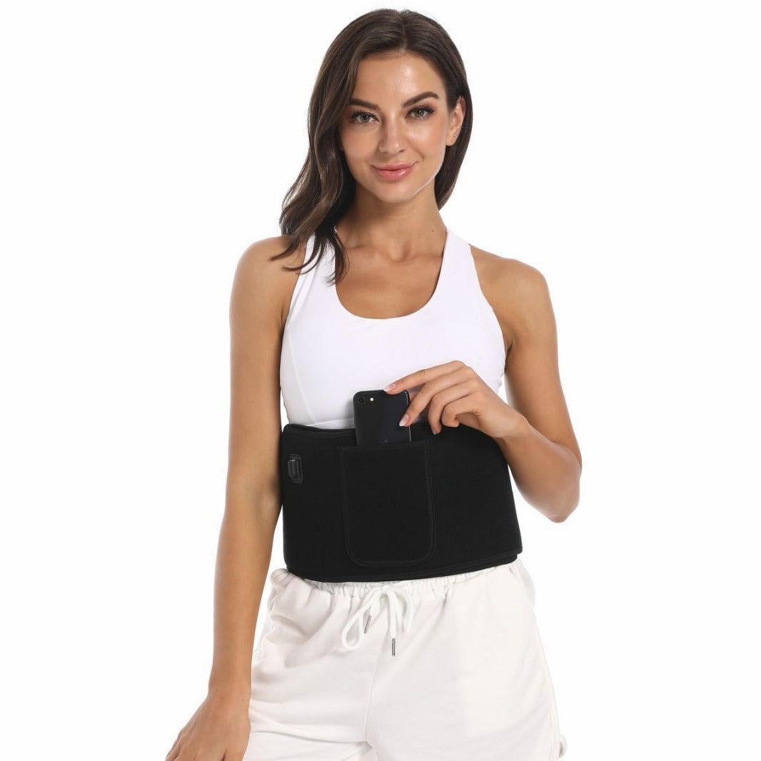 Red Light Therapy Waist Belt | Infrared LED Body Wrap for Back Pain Relief, Belly Fat & Body Sculpting