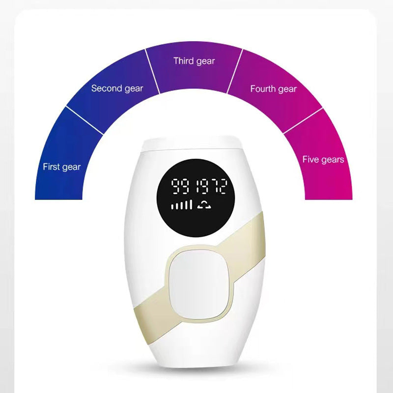 IPL Hair Removal Device 666,666 Flashes | Permanent Painless Laser Hair Remover ? Pink, Black & White