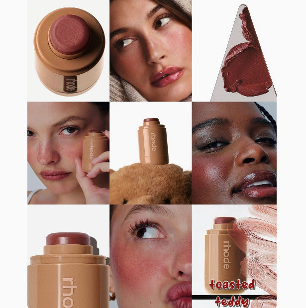 Cream Blush Stick | Buildable Cheek & Lip Color | Multi-Shade Dewy Glow Blush Balm
