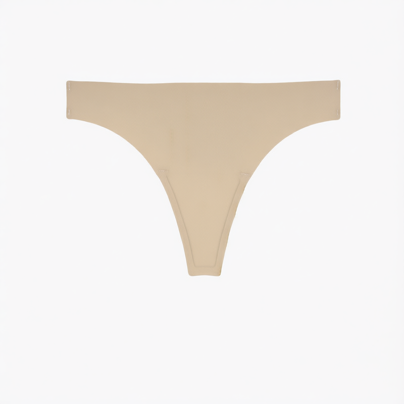 Women's Seamless Thong Underwear | No-Show High Cut G-String | Multi-Color Invisible Panties | Soft Daily Wear