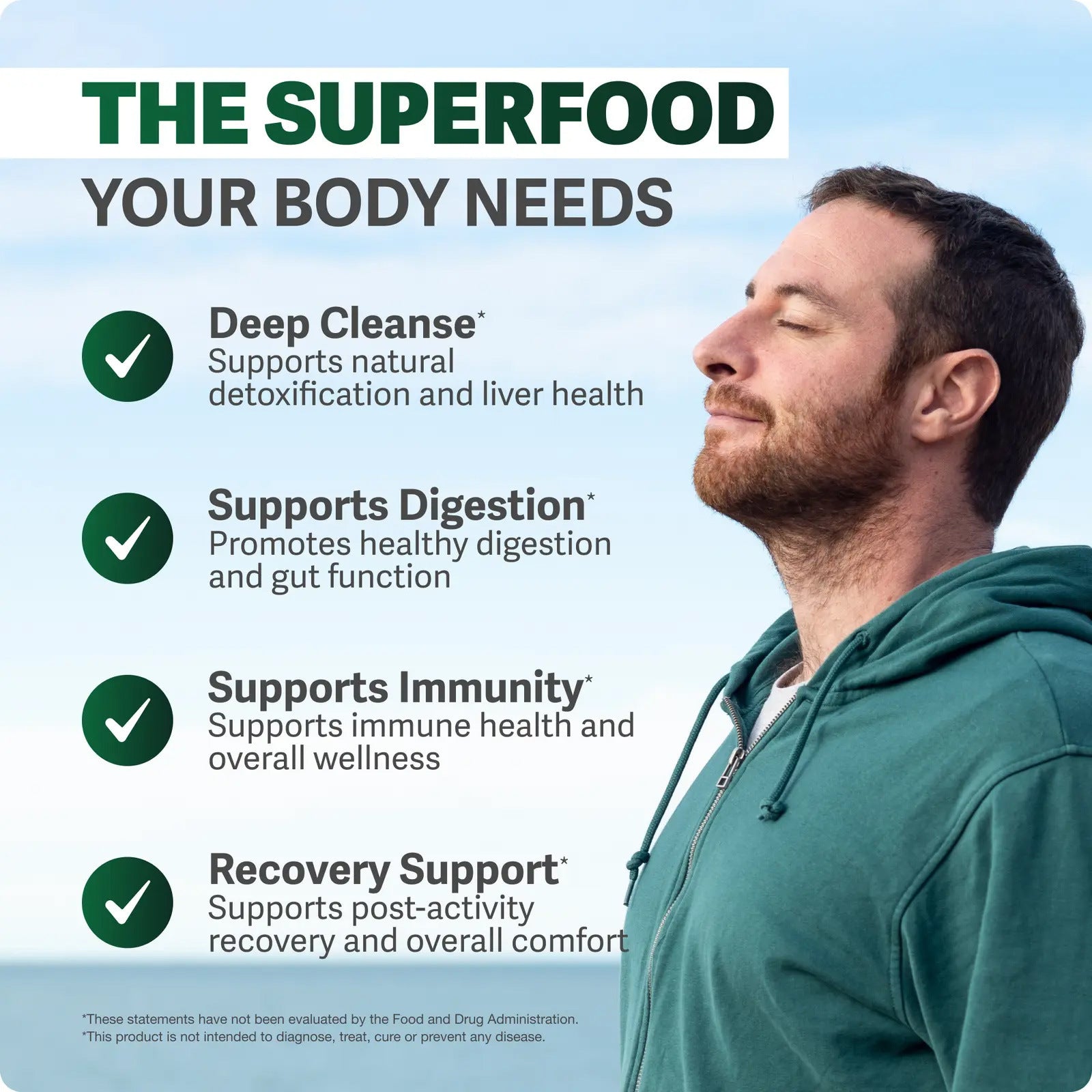 Nature's Healer 100% Natural Maximum Potency Supplement- Immune Support, Antioxidants & Digestion | GMP Certified 60 Capsules