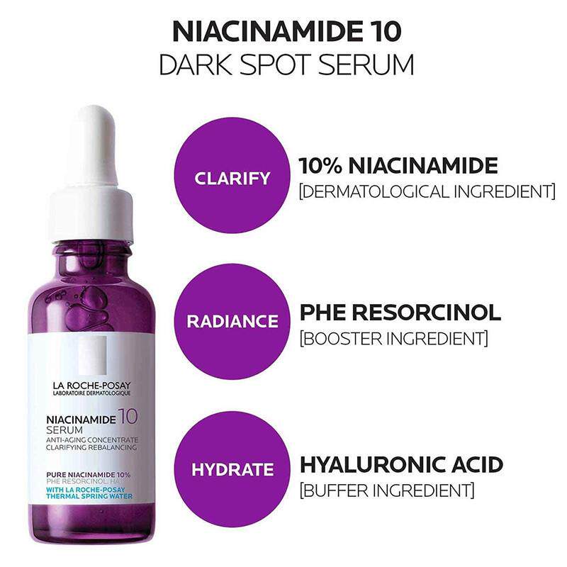 La Roche-Posay Serum Range | Shop Niacinamide, Hyaluronic Acid, Retinol B3, Vitamin C10 & Effaclar Serums Online
