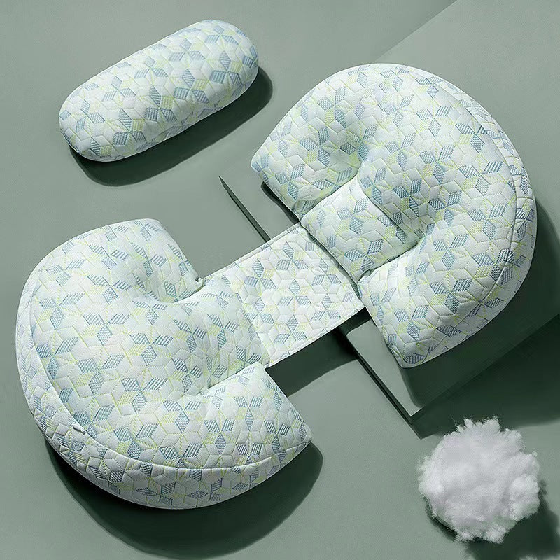 Pregnancy Belly & Waist Support Pillow Set | Deep Sleep Maternity Cushion | Abdominal Support Does Not Collapse | Side Sleeper Bump Pillow All Trimesters