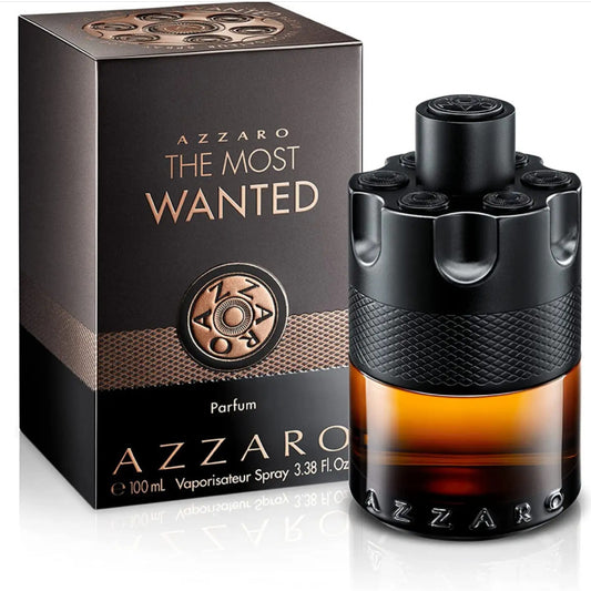 Azzaro The Most Wanted Parfum ? 100ml / 3.38 Fl Oz Spray | Luxury Men's Fragrance | Intense Woody Aromatic Cologne