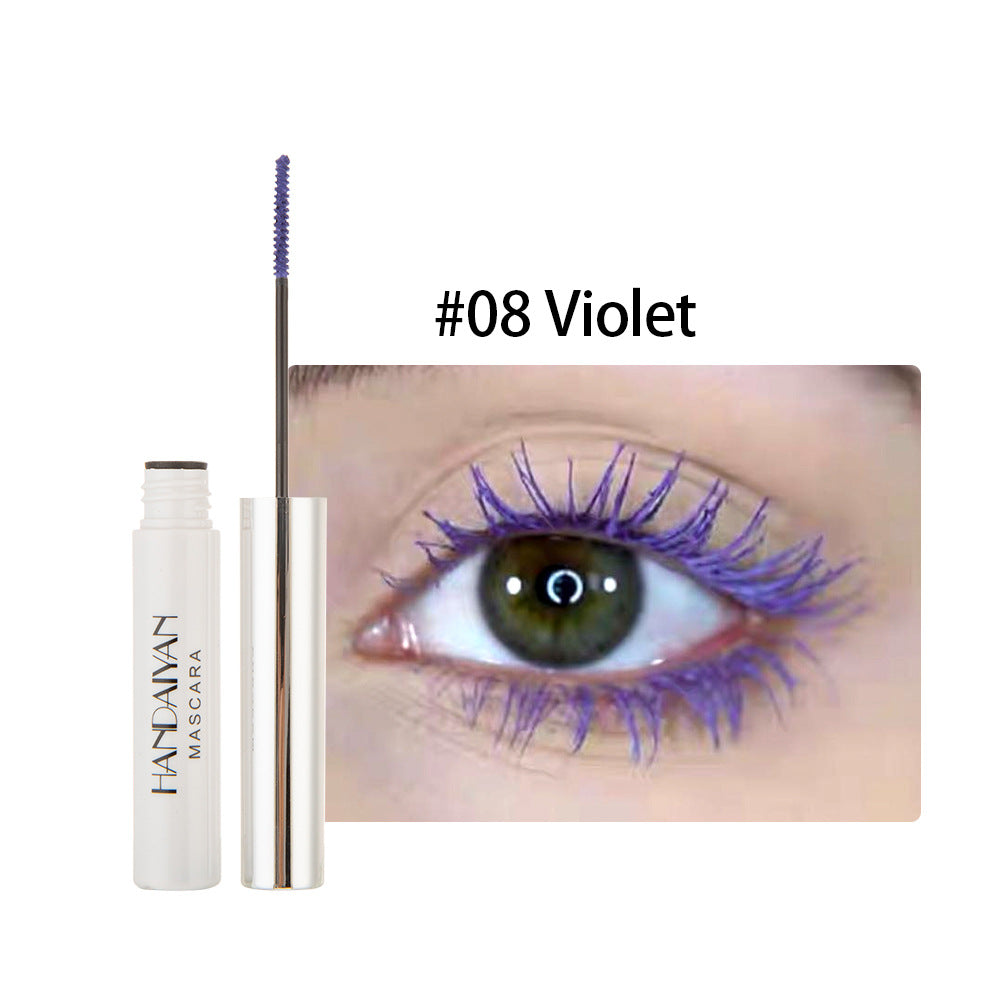 HANDAIYAN Colorful Mascara | Rainbow Colored Lash Mascara | Long Lasting Volumizing & Lengthening | Festival Makeup | Pink Blue Purple