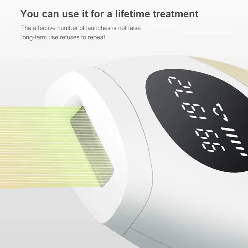 IPL Hair Removal Device 666,666 Flashes | Permanent Painless Laser Hair Remover ? Pink, Black & White
