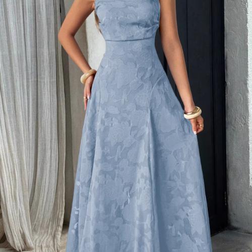 Burgundy Lace Floral Maxi Dress | Spaghetti Strap A-Line Formal Evening Gown