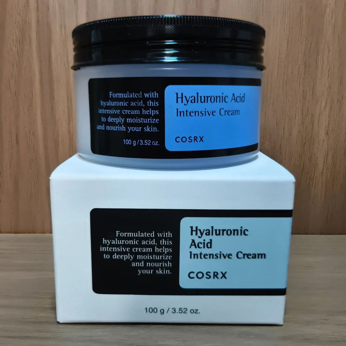 COSRX Hyaluronic Acid Intensive Cream Set of 2 | Deep Moisturizing Korean Face Cream 100g x2