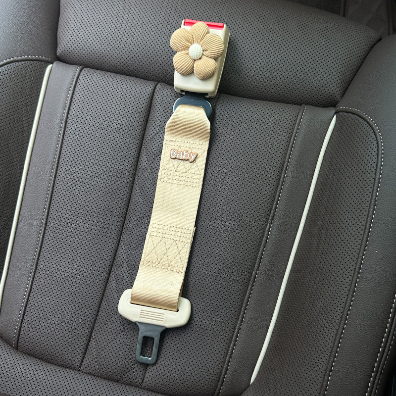 MUA Pregnancy Seat Belt Adjuster with Cute Panda Clip | Maternity Car Seatbelt Shoulder Strap Positioner | Bump Baby Belly Protector | Universal Car Fit