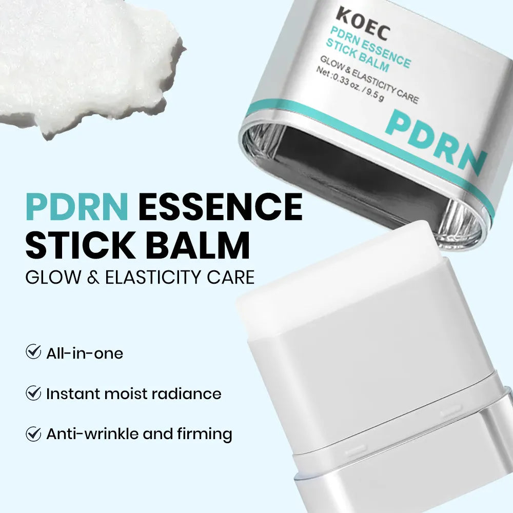 KOEC PDRN Essence Stick Balm Set of 2 | مرطب وجه للعناية بالنضارة والمرونة 9.5 جم ×2